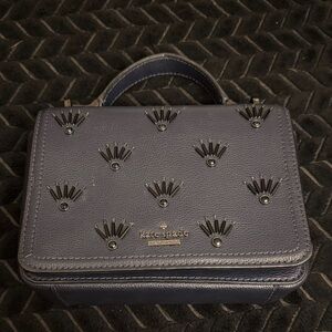 Kate Spade Navy Embellished Clutch